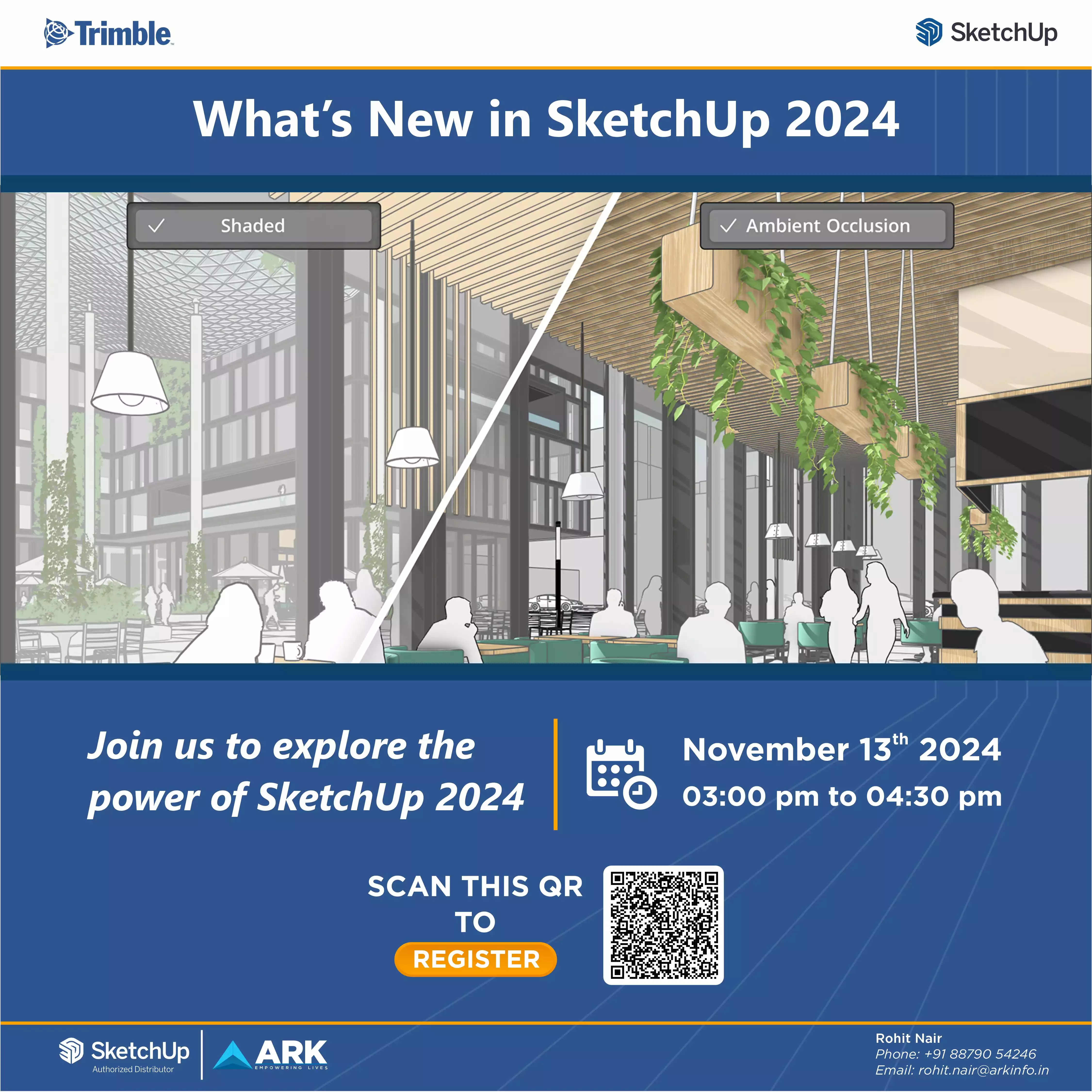 Explore the power of SketchUp Webinar 2024